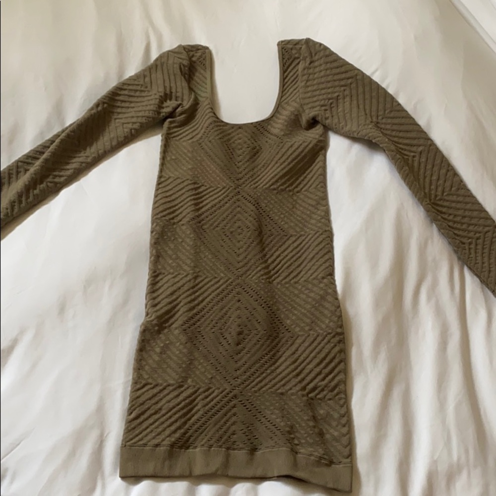 BCBGeneration Tan Bodycon Dress XS/S